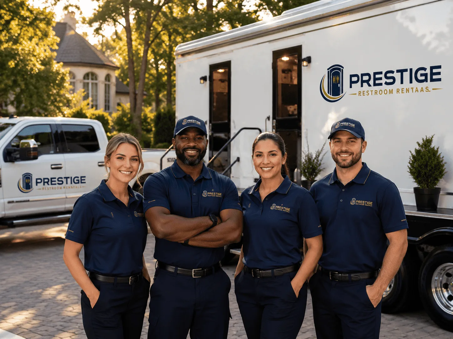 Trusted Luxury Portable Restrooms company in Reader, WV